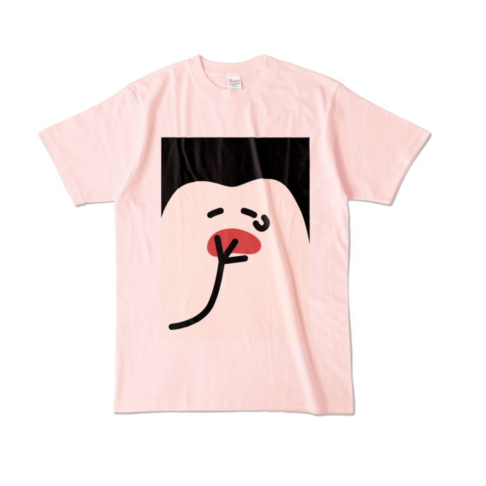 カラーTシャツ - L - ライトピンク (淡色)