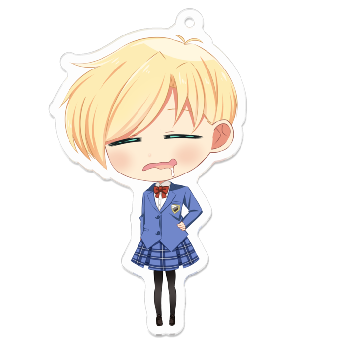 アクリルキーホルダー - 70 x 70 (mm)(むにゃむにゃver)