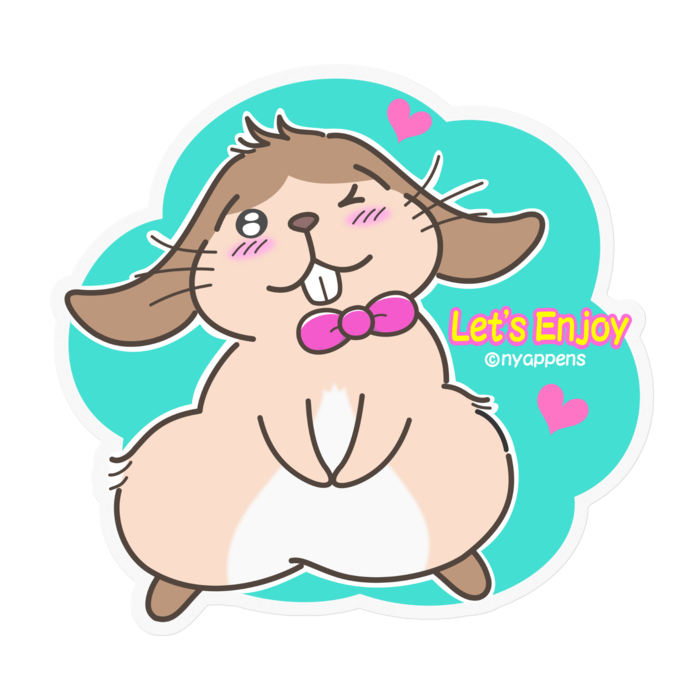 ステッカー - 100 x 100 (mm)クリア