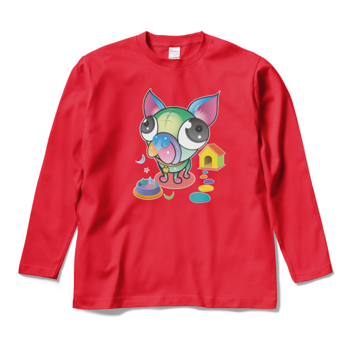 ロングスリーブTシャツ - M - レッド