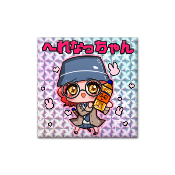 缶バッジ - 四角形40mm