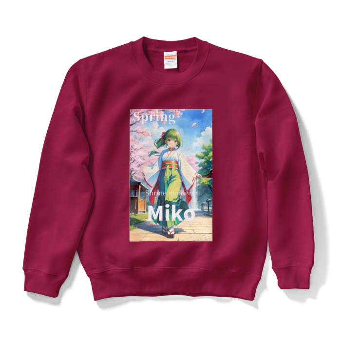 スウェット - S - バーガンディ