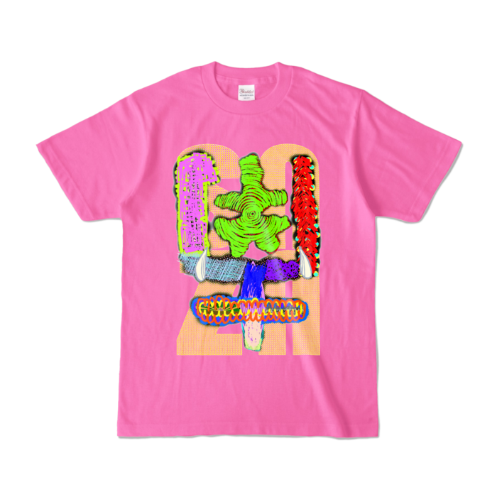 カラーTシャツ - S - ピンク (濃色)