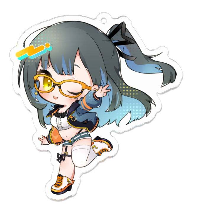 アクリルキーホルダー - 70 x 70 (mm)