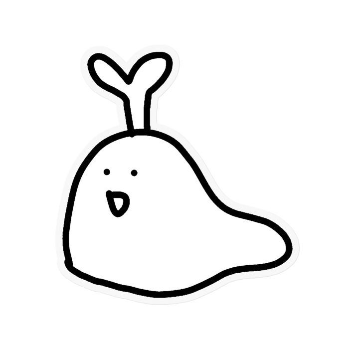 ステッカー - 100 x 100 (mm)