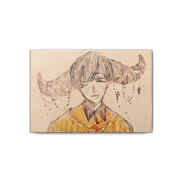 缶バッジ - 80x54mm