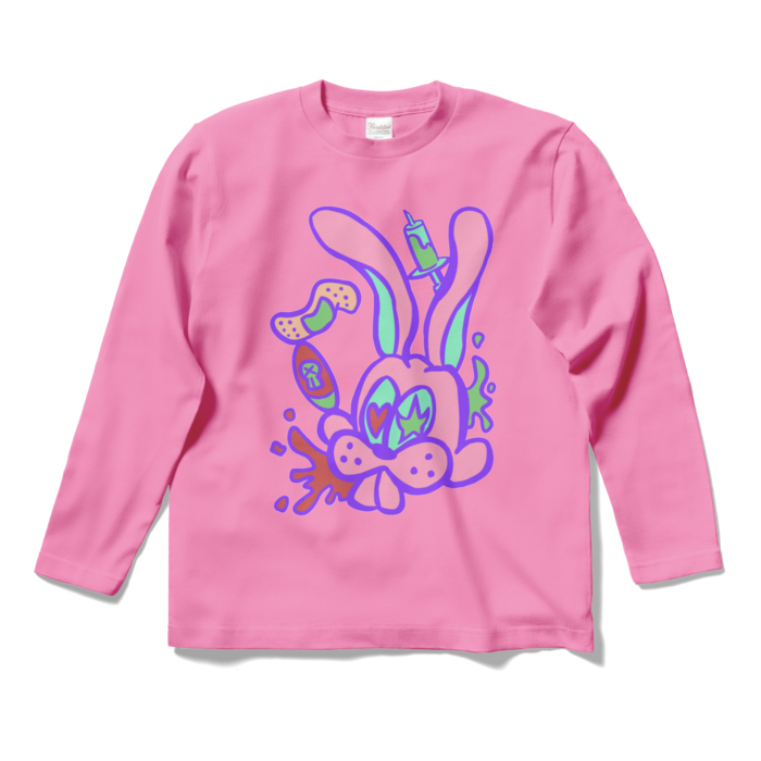 ロングスリーブTシャツ - S - ピンク
