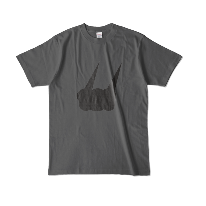 カラーTシャツ - L - チャコール (濃色)