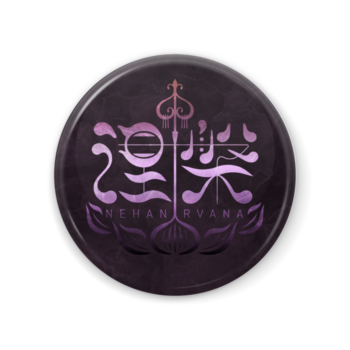 NEHAN LOGO CAN MIRROR / PURPLE