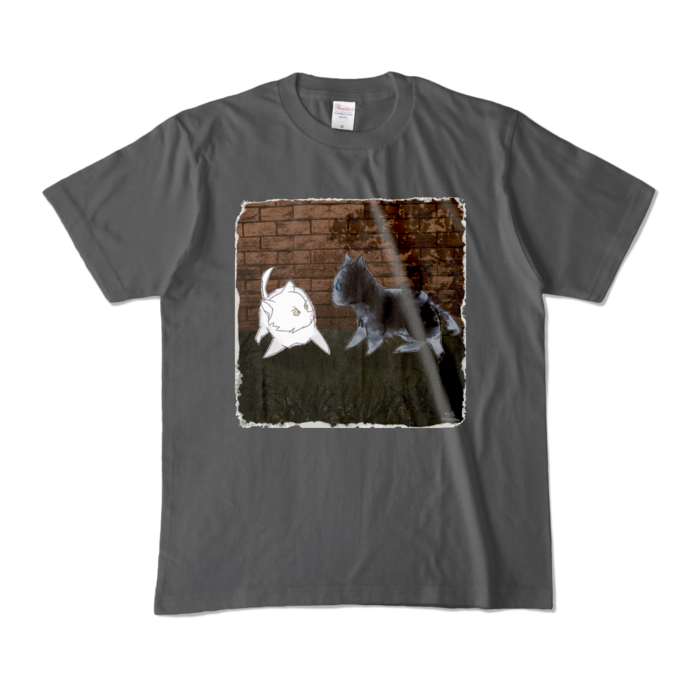 カラーTシャツ - M - チャコール (濃色)