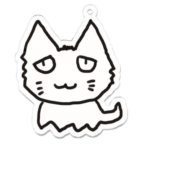 アクリルキーホルダー - 70 x 70 (mm)
