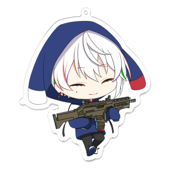 アクリルキーホルダー - 100 x 100 (mm)