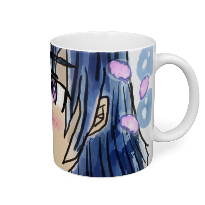 マグカップ - 直径 8 cm / 高さ 9.5 cm