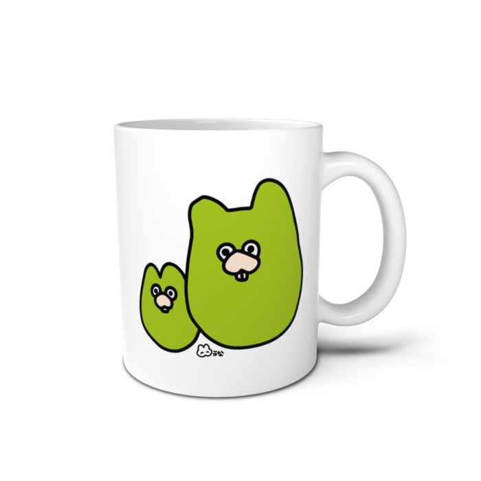 マグカップ - 直径 8 cm / 高さ 9.5 cm