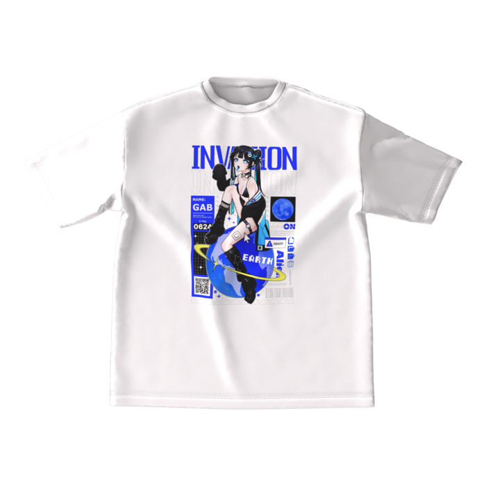 ビッグシルエットTシャツ - M - 正面