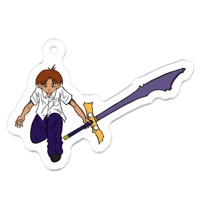 アクリルキーホルダー - 50 x 50 (mm)