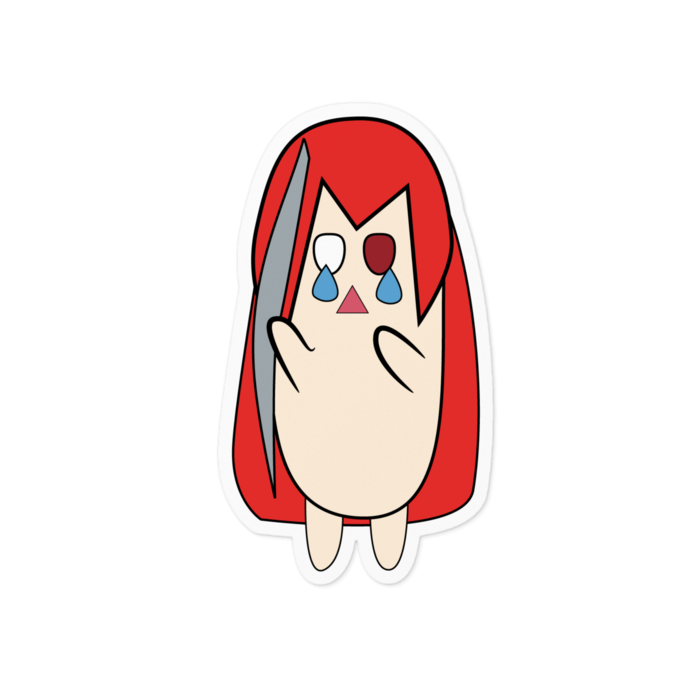 ステッカー - 100 x 100 (mm)