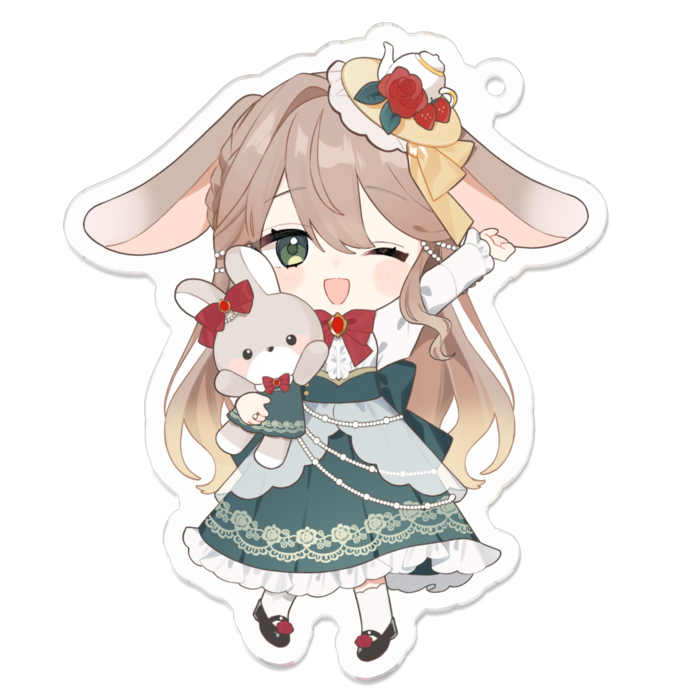 アクリルキーホルダー - 70 x 70 (mm)