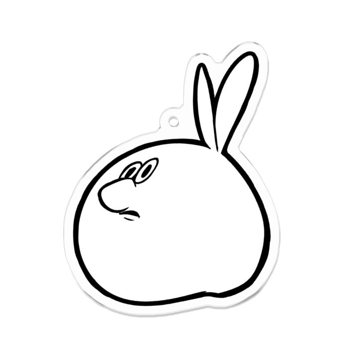 アクリルキーホルダー - 70 x 70 (mm)