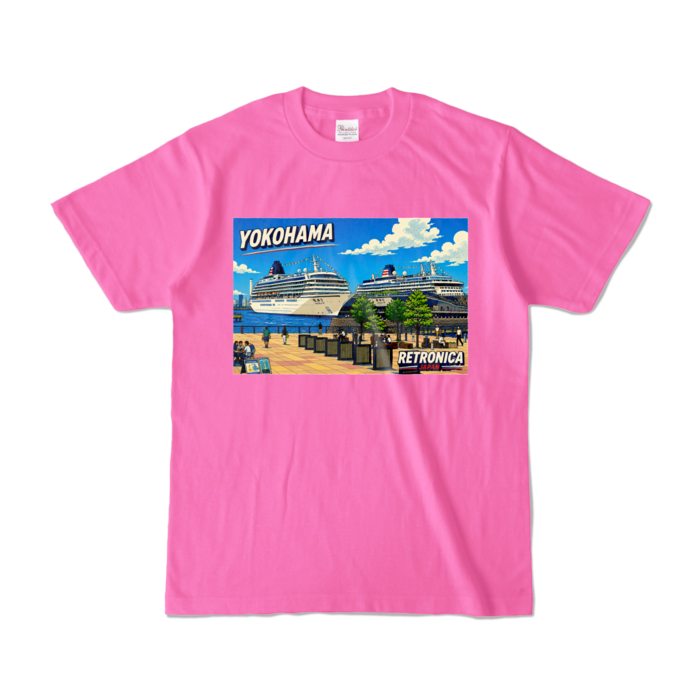 カラーTシャツ - S - ピンク (濃色)