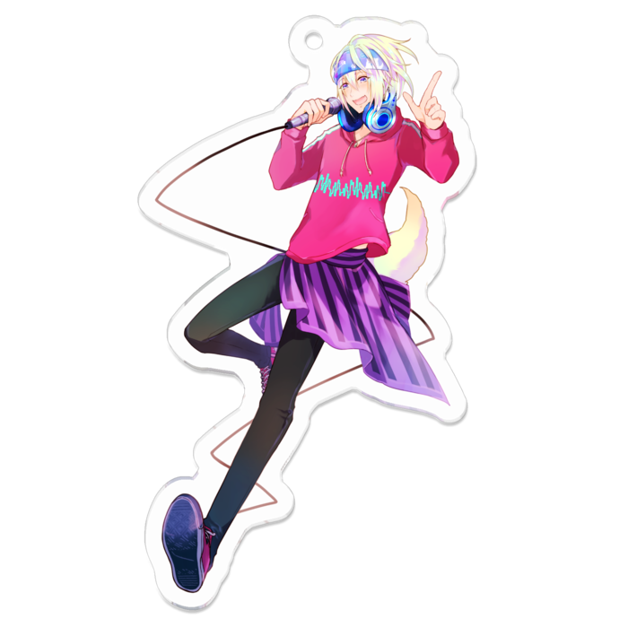 アクリルキーホルダー - 70 x 70 (mm)