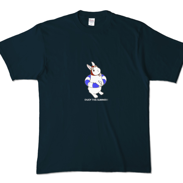 カラーTシャツ - XL - ネイビー (濃色)