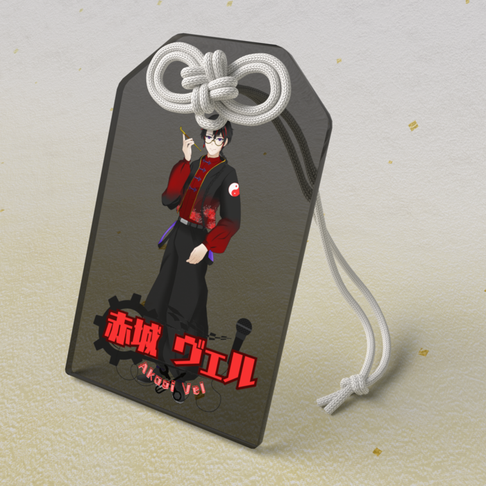 アクリルお守り - 50 × 80mm