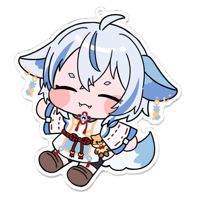 アクリルキーホルダー - 100 x 100 (mm)