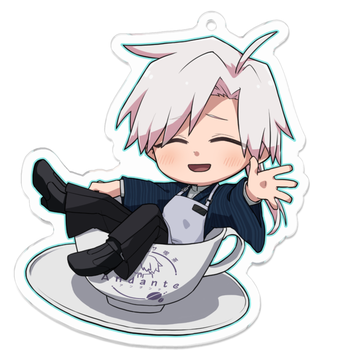 アクリルキーホルダー - 70 x 70 (mm)TK333