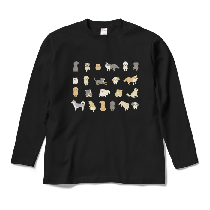 ロングスリーブTシャツ 黒 M