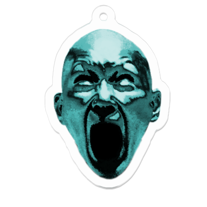 5cmアクリルキーホルダー - 50 x 50 (mm)