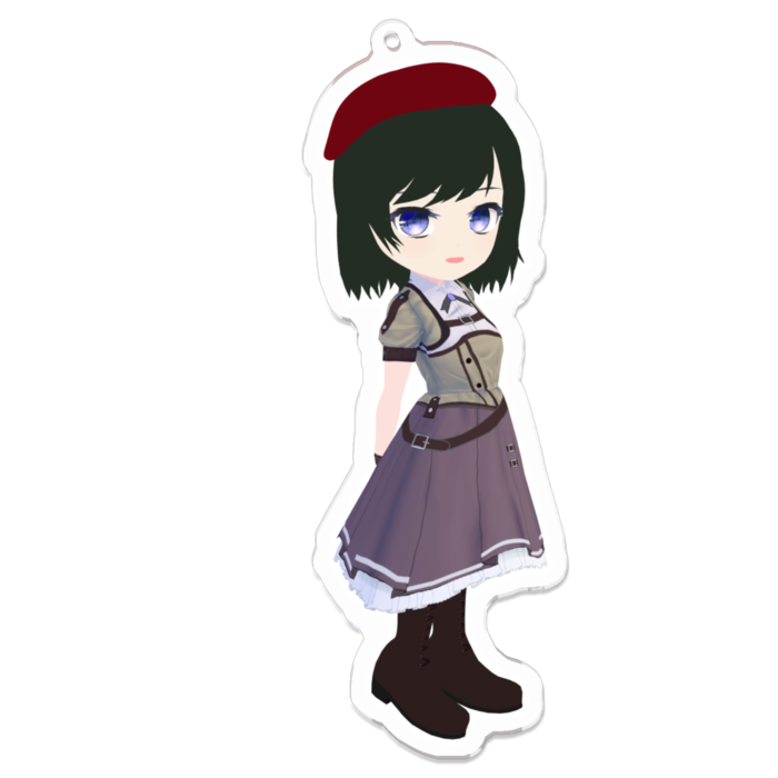 アクリルキーホルダー - 100 x 100 (mm)