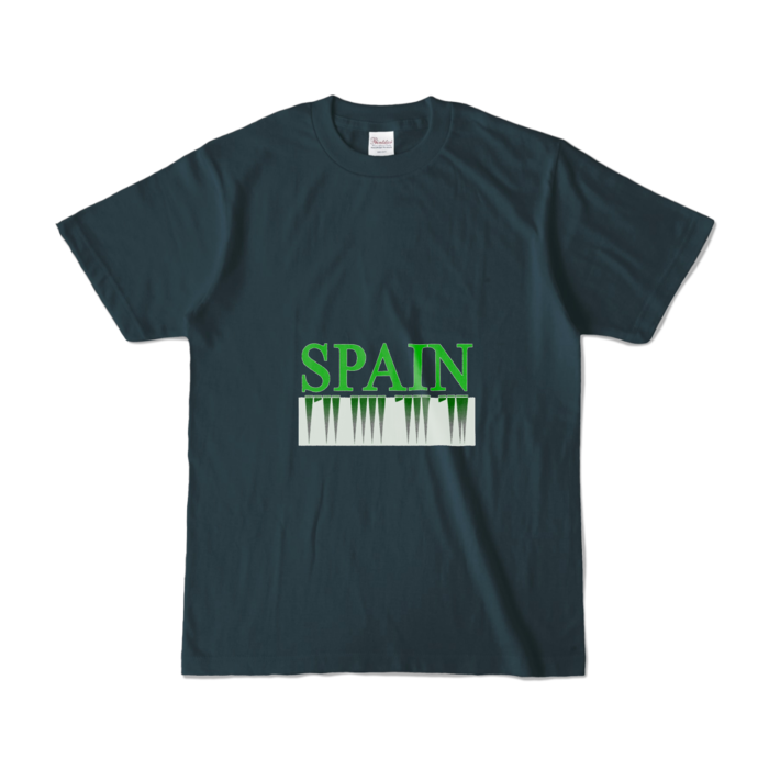 カラーTシャツ - S - デニム (濃色)