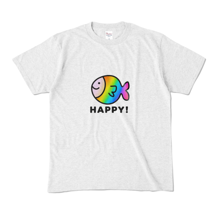 カラーTシャツ - M - アッシュ (淡色)