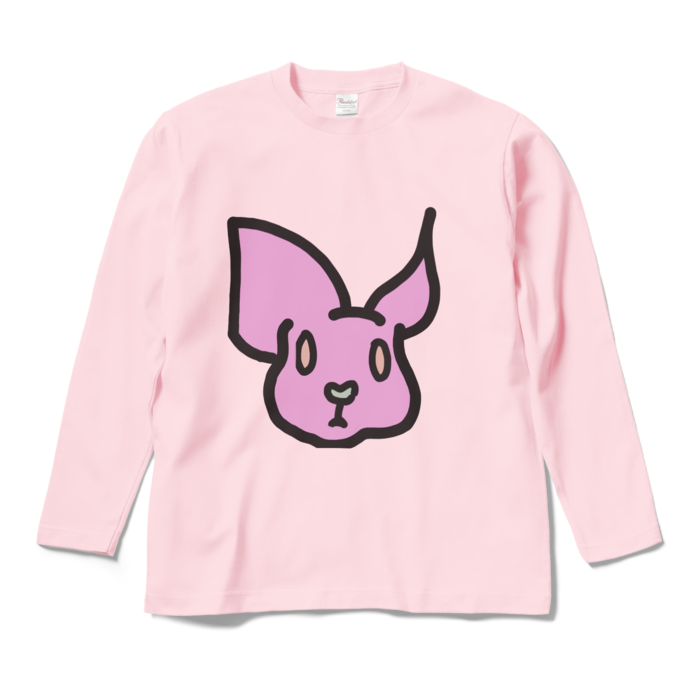 ロングスリーブTシャツ - M - ライトピンク