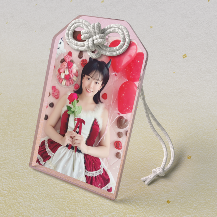 アクリルお守り - 50 × 80mm