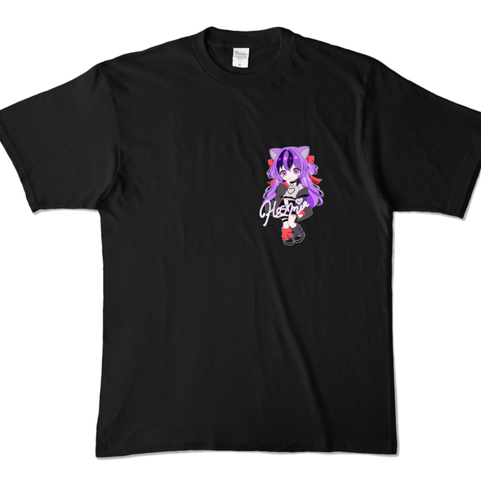 カラーTシャツ - XL - ブラック (濃色)