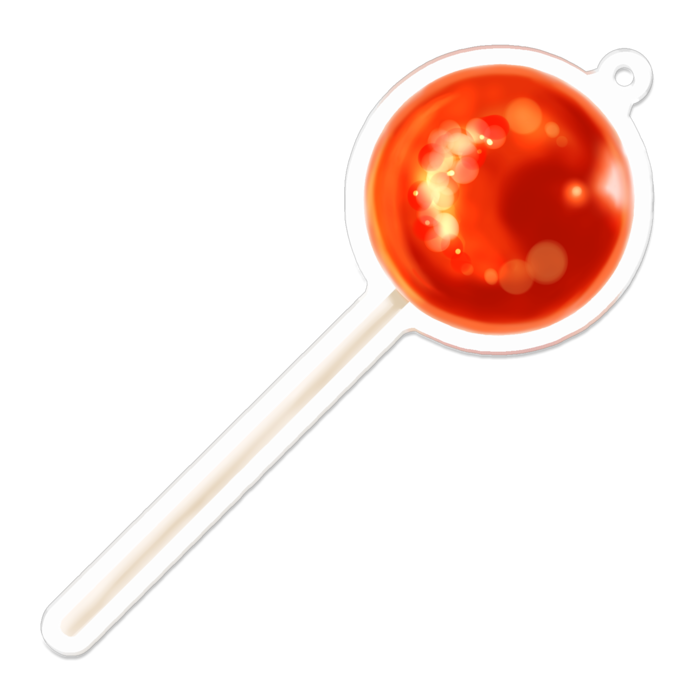 アクリルキーホルダー - 70 x 70 (mm)