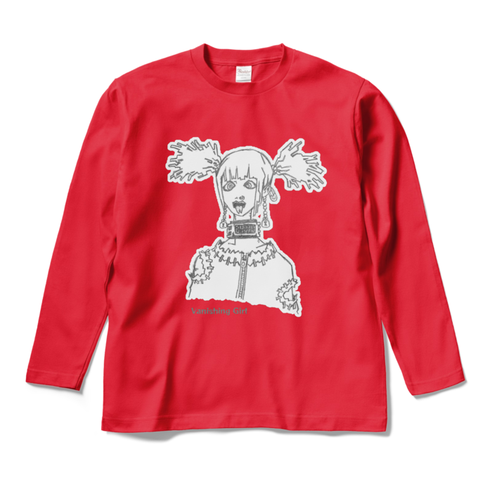 ロングスリーブTシャツ - M - レッド