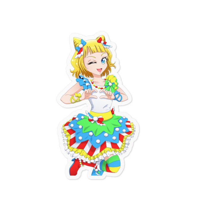 ステッカー - 100 x 100 (mm)