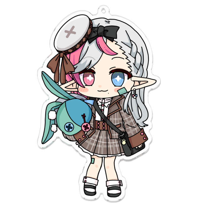 アクリルキーホルダー - 100 x 100 (mm)