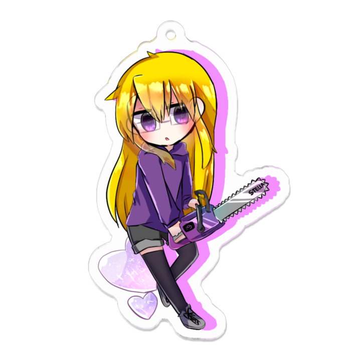 アクリルキーホルダー - 70 x 70 (mm)