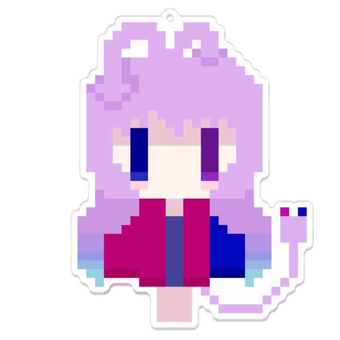 アクリルキーホルダー - 100 x 100 (mm)