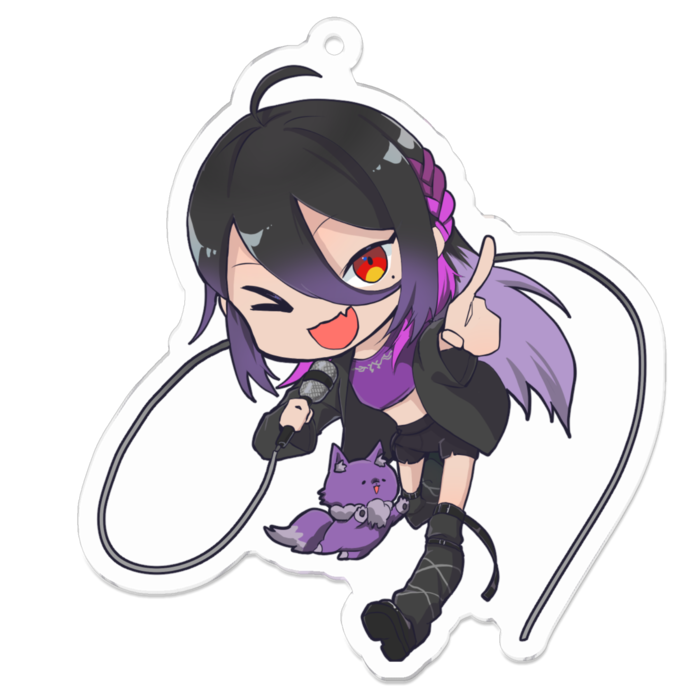 アクリルキーホルダー - 70 x 70 (mm)