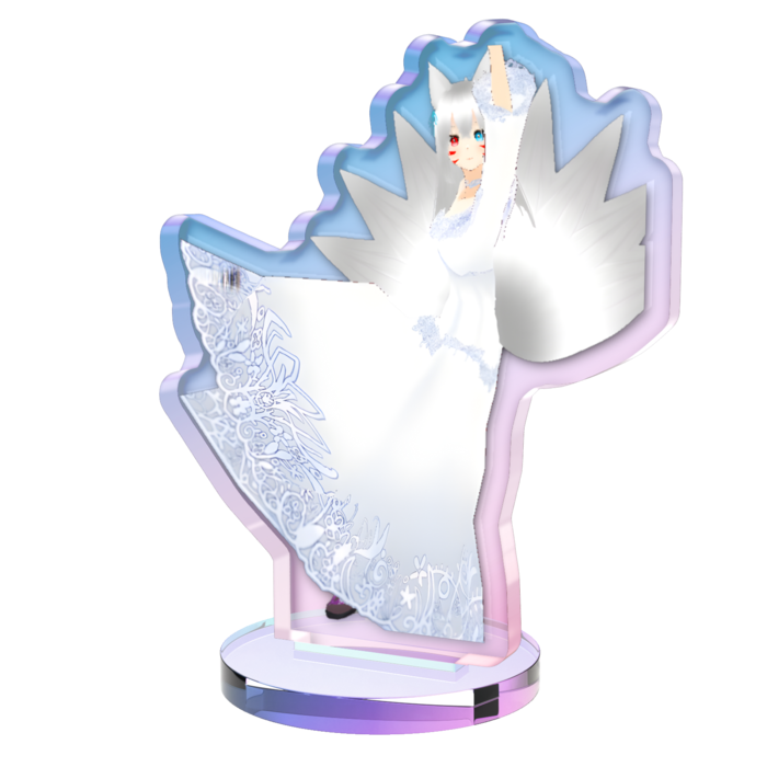 オーロラアクスタ - 50 × 50mm