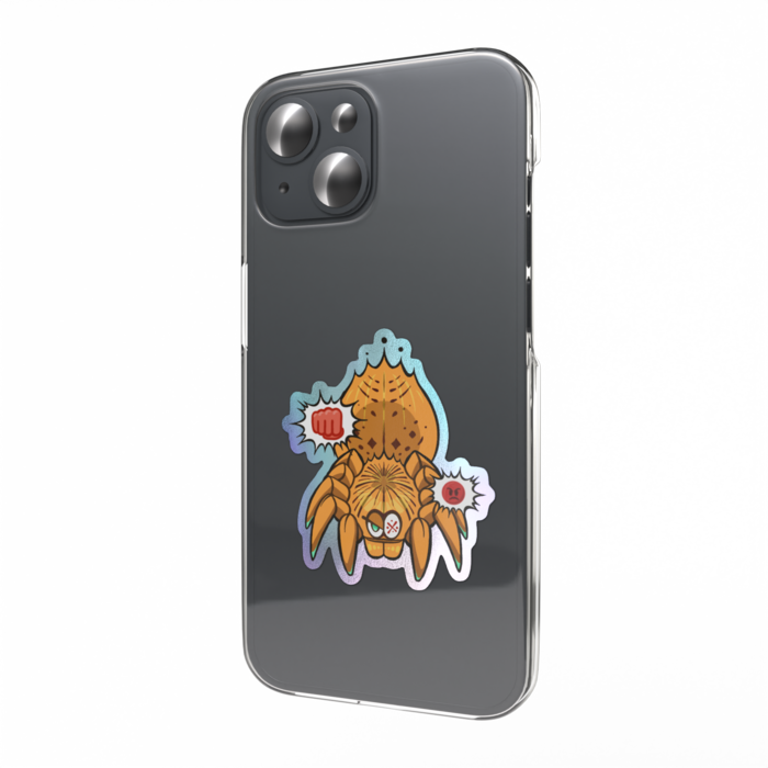 オーロラスマホステッカー - 縦