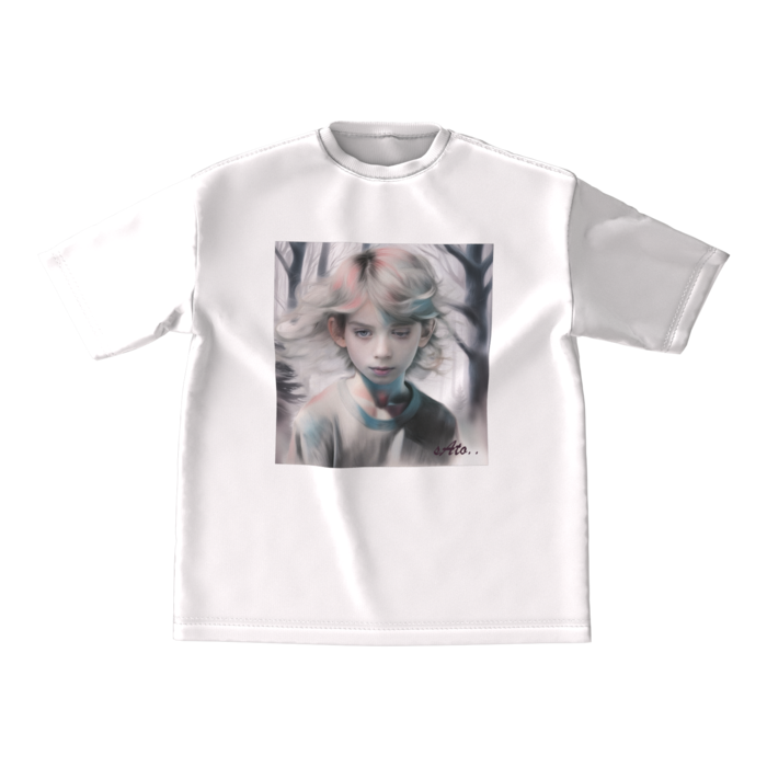 ビッグシルエットTシャツ - M - ホワイト