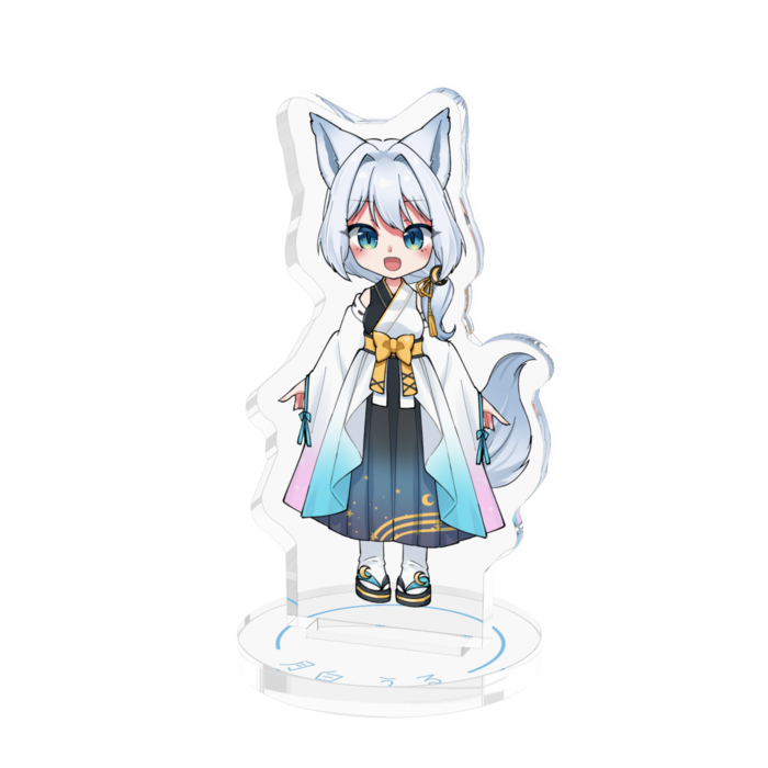 月白うる(和装ミニキャラ)