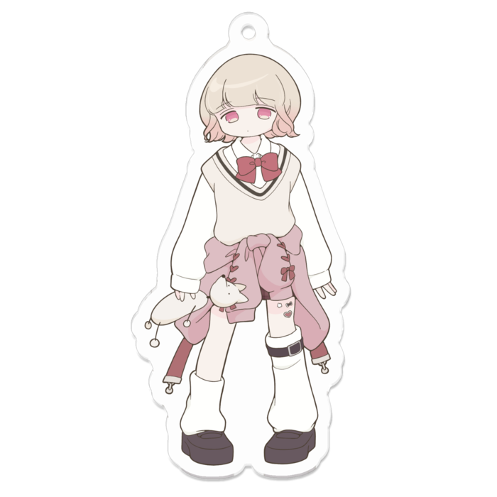 アクリルキーホルダー - 70 x 70 (mm)