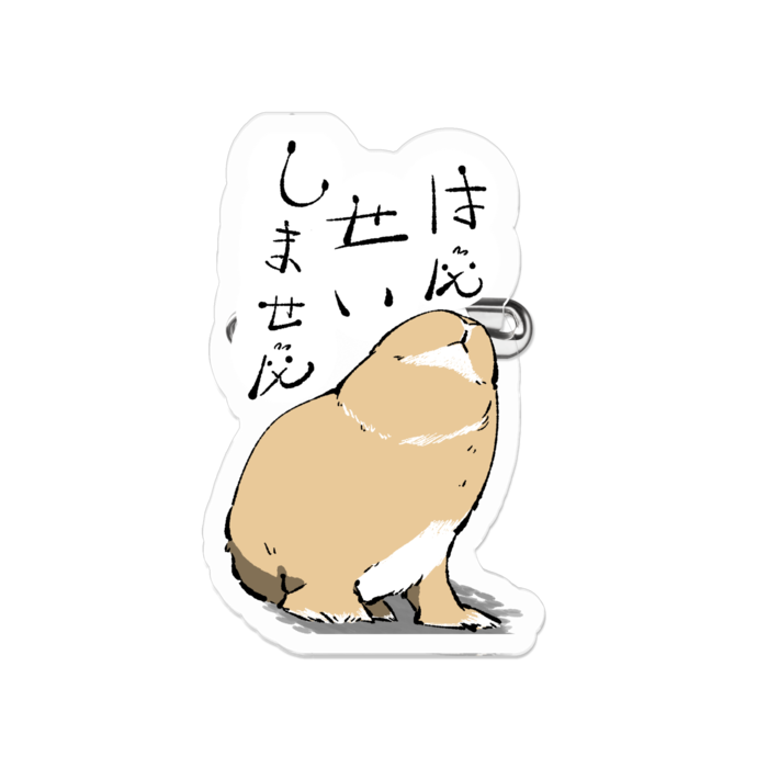 アクリルバッジ - 50 x 50 (mm)